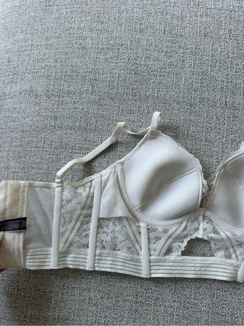 Victoria's Secret Dream Angels Floral Lace Longline Bra